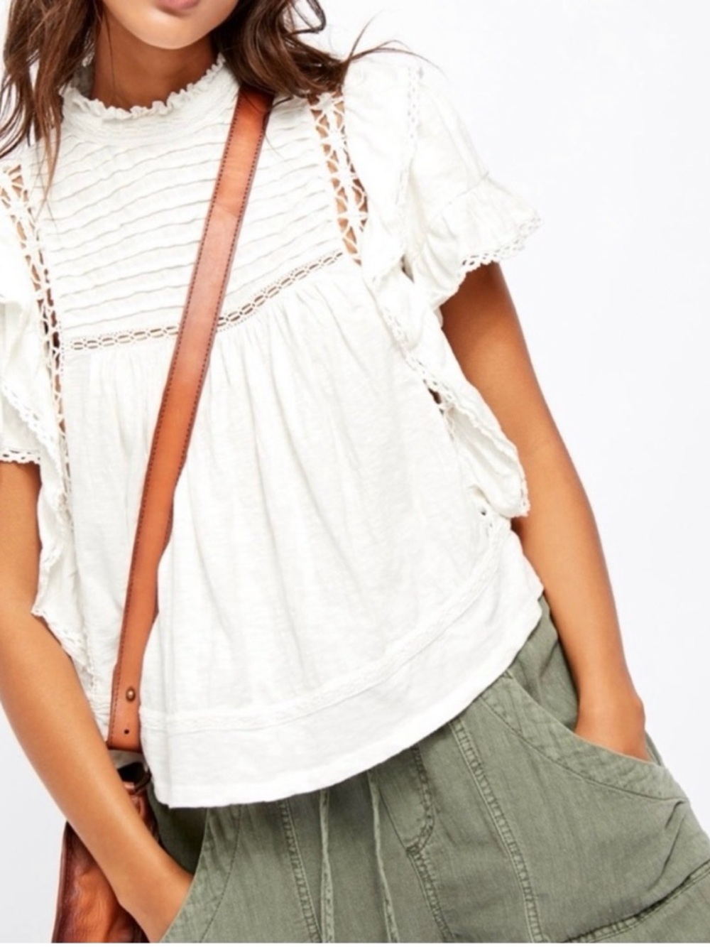 Free People La Femme blouse